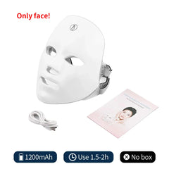 Wireless LED Facial & Neck Mask — Tighten, Rejuvenate & Glow