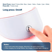 Wireless LED Facial & Neck Mask — Tighten, Rejuvenate & Glow
