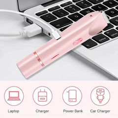 Luxe Electric Razor for Women – Painless Facial, Bikini & Body Hair Trimmer