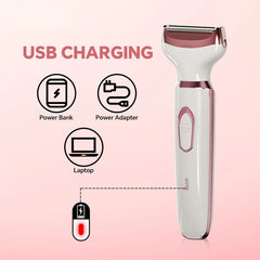 LUXE 4-in-1 Rechargeable Electric Razor