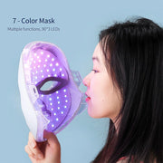Wireless LED Facial & Neck Mask — Tighten, Rejuvenate & Glow