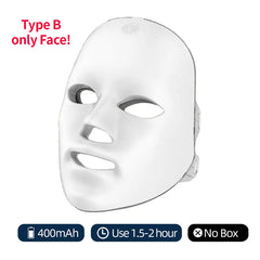 Wireless LED Facial & Neck Mask — Tighten, Rejuvenate & Glow