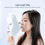 Wireless LED Facial & Neck Mask — Tighten, Rejuvenate & Glow